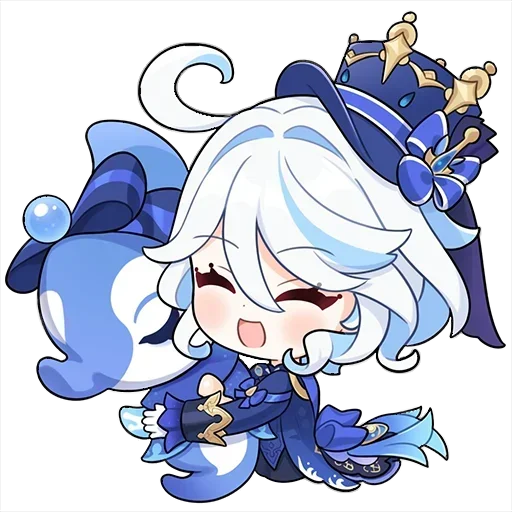 💧 Стикер «Chibi Furina» для Telegram