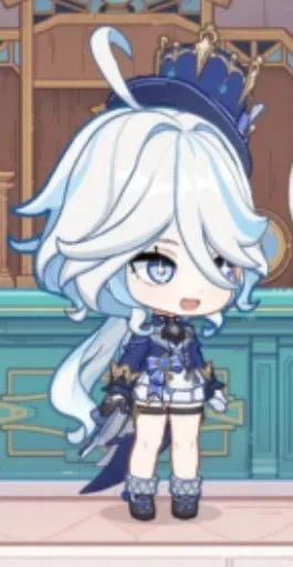 💧 Стикер «Chibi Furina» для Telegram