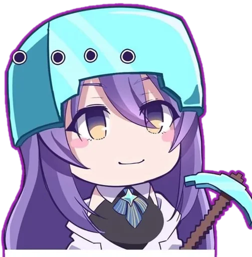 Стикерпак Chibi Moona Hoshinova для Telegram