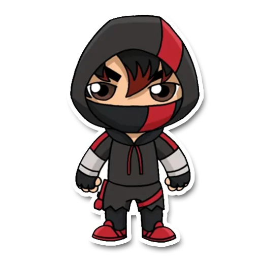 😶 Стикер «geek_chibi» для Telegram