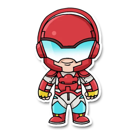 😎 Стикер «geek_chibi» для Telegram