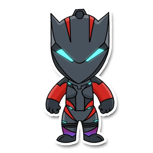 😶 Стикер «geek_chibi» для Telegram
