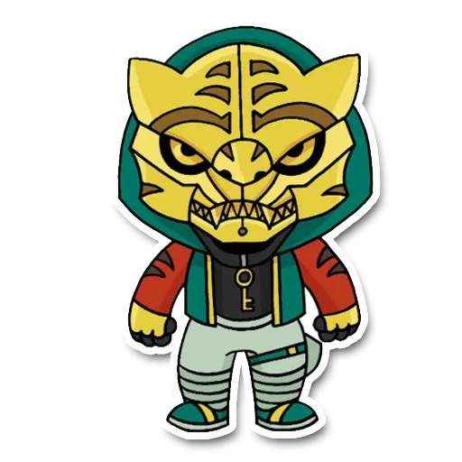 🐱 Стикер «geek_chibi» для Telegram