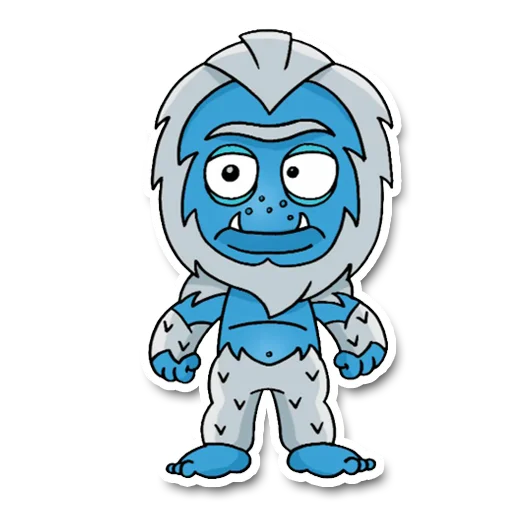 🥶 Стикер «geek_chibi» для Telegram