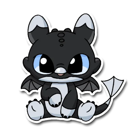 Стикерпак chibi_cartoon для Telegram