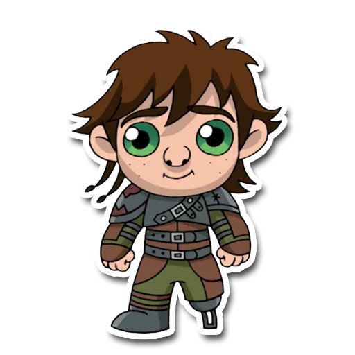🙂 Стикер «chibi_cartoon» для Telegram