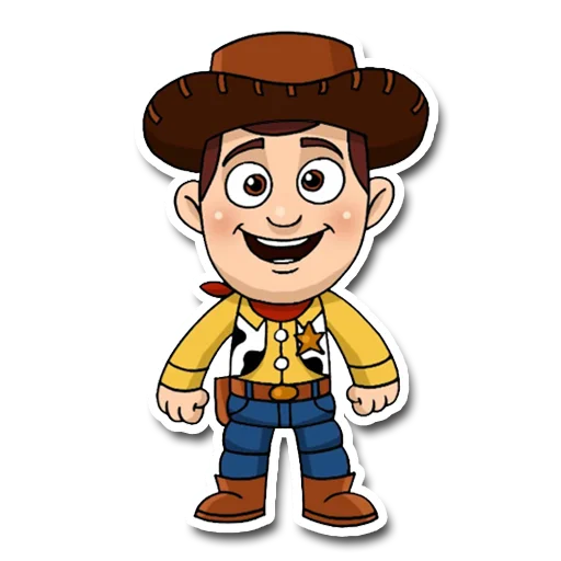 🤠 Стикер «chibi_cartoon» для Telegram