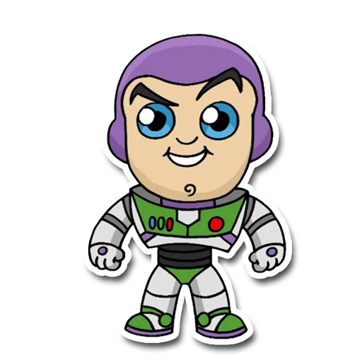 👨‍🚀 Стикер «chibi_cartoon» для Telegram