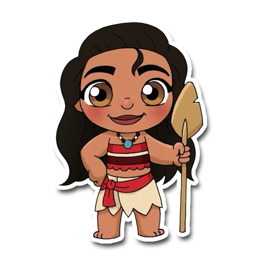 🏝 Стикер «chibi_cartoon» для Telegram