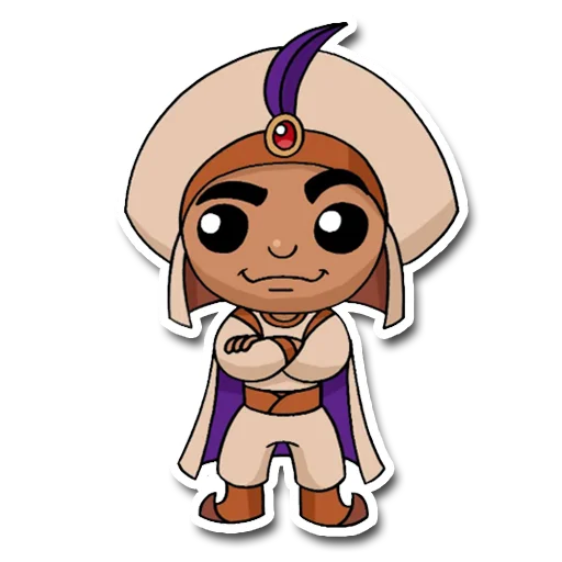 🕌 Стикер «chibi_cartoon» для Telegram