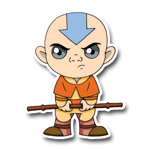 👨‍🦲 Стикер «chibi_cartoon» для Telegram