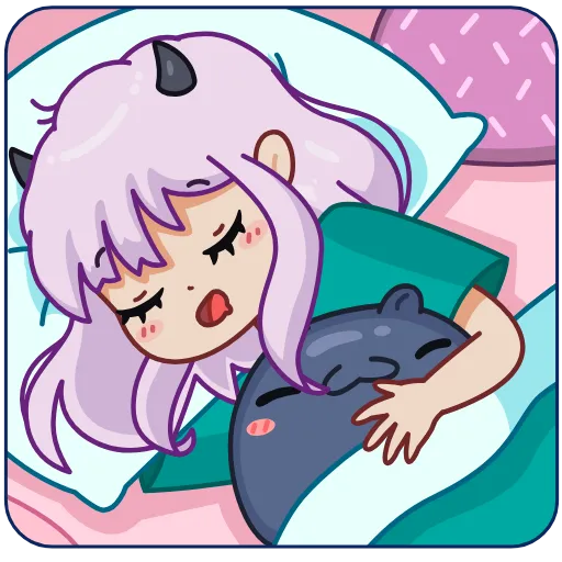 😴 Стикер «Чиби Алекса» для Telegram
