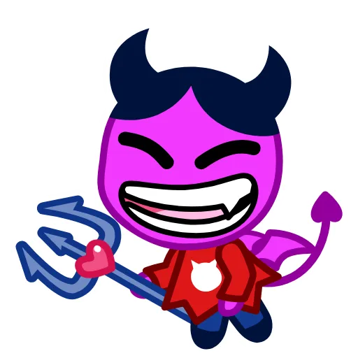 😈 Стикер «Chibi-Chan» для Telegram