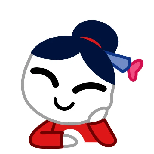 😊 Стикер «Chibi-Chan» для Telegram