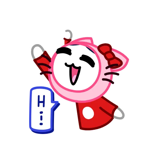 👋 Стикер «Chibi-Chan» для Telegram