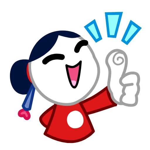 👍 Стикер «Chibi-Chan» для Telegram