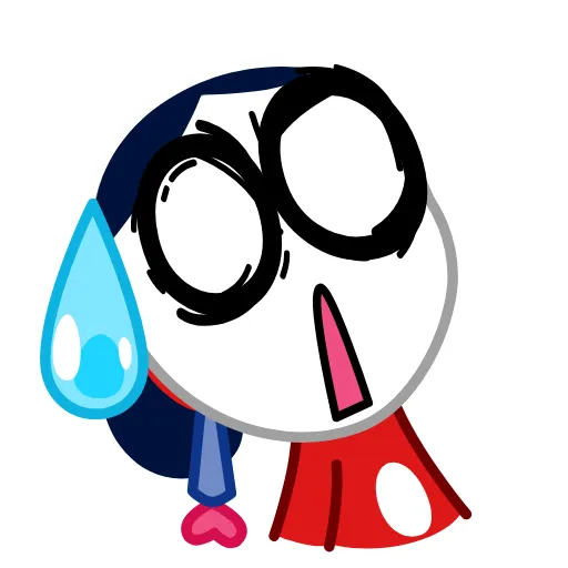 😰 Стикер «Chibi-Chan» для Telegram