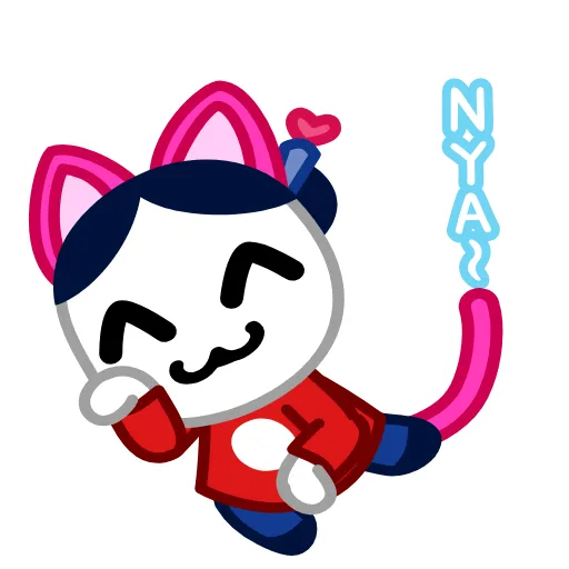 😺 Стикер «Chibi-Chan» для Telegram