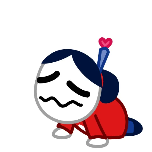 😩 Стикер «Chibi-Chan» для Telegram