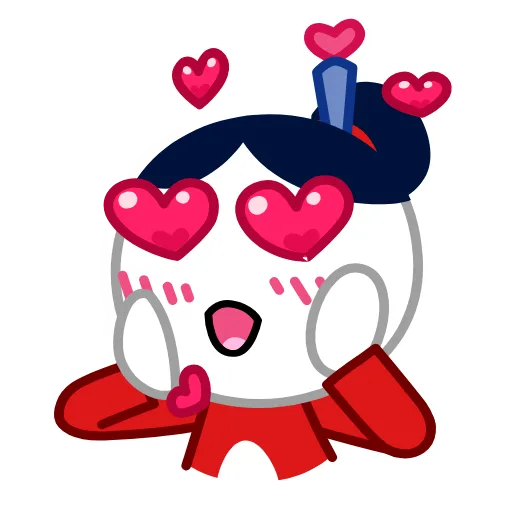 😍 Стикер «Chibi-Chan» для Telegram