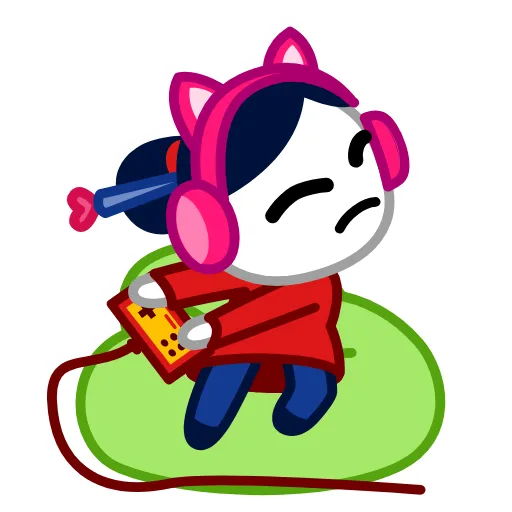 🎮 Стикер «Chibi-Chan» для Telegram