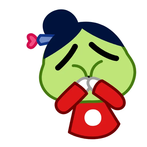 🤢 Стикер «Chibi-Chan» для Telegram