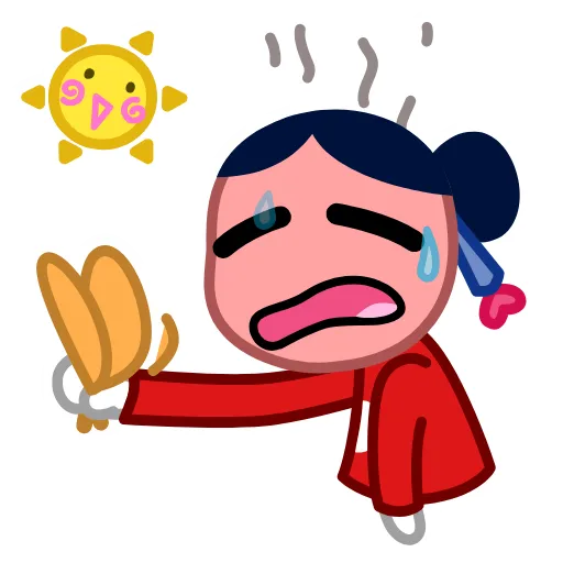 🥵 Стикер «Chibi-Chan» для Telegram