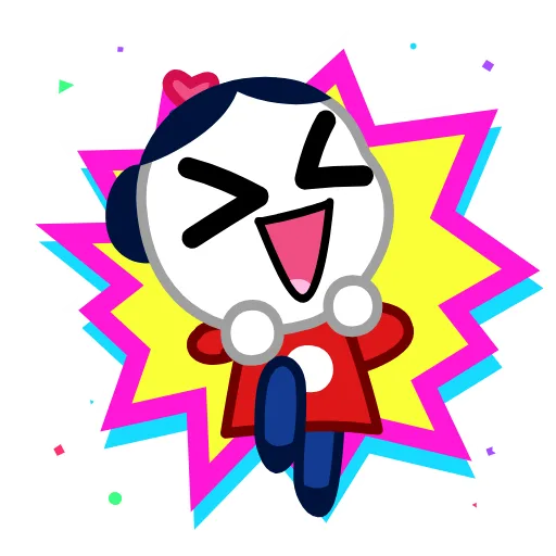 😆 Стикер «Chibi-Chan» для Telegram