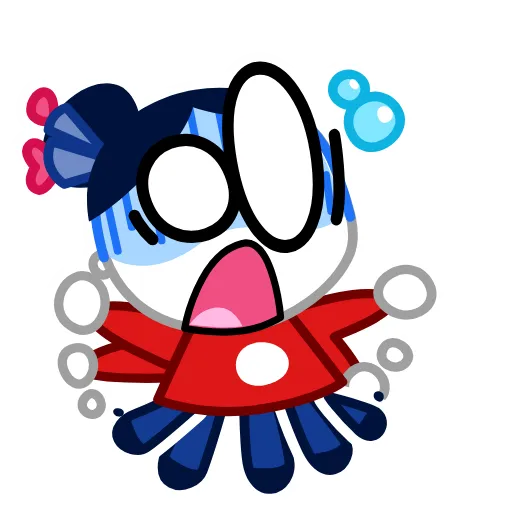 😱 Стикер «Chibi-Chan» для Telegram
