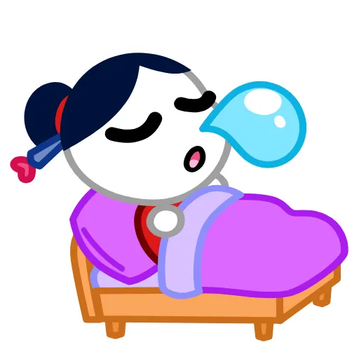 😴 Стикер «Chibi-Chan» для Telegram