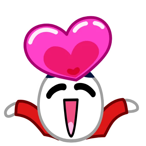 ❤️ Стикер «Chibi-Chan» для Telegram
