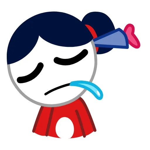 🤤 Стикер «Chibi-Chan» для Telegram