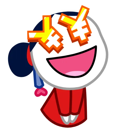 🤑 Стикер «Chibi-Chan» для Telegram