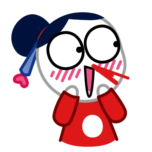😳 Стикер «Chibi-Chan» для Telegram