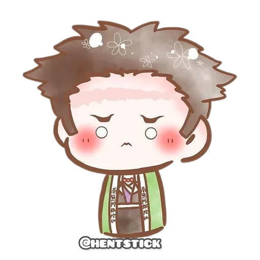 🤬 Стикер «Chibi Stick» для Telegram