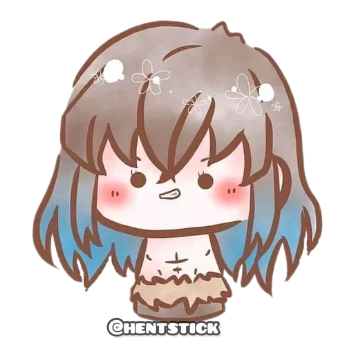 😉 Стикер «Chibi Stick» для Telegram