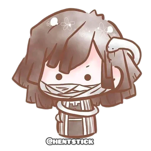 😭 Стикер «Chibi Stick» для Telegram