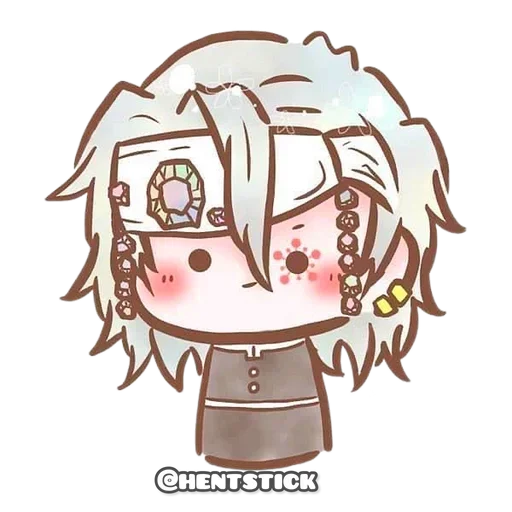 🚶‍♀️ Стикер «Chibi Stick» для Telegram
