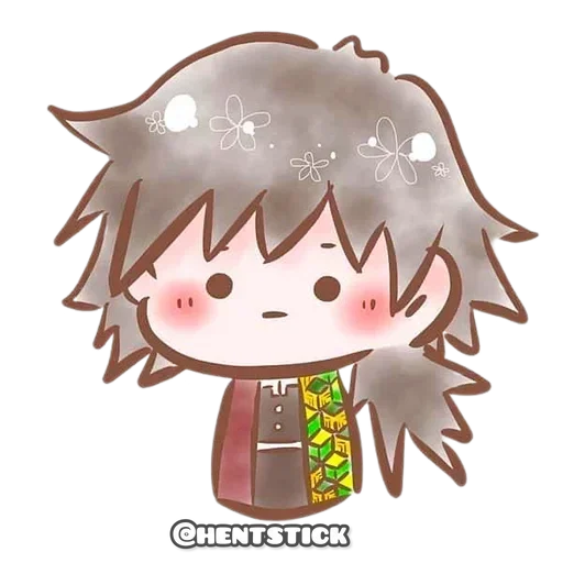 😐 Стикер «Chibi Stick» для Telegram