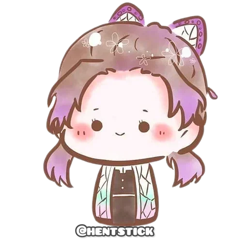 😍 Стикер «Chibi Stick» для Telegram