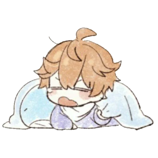 🥱 Стикер «Chibi Tartaglia» для Telegram