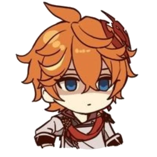 😒 Стикер «Chibi Tartaglia» для Telegram