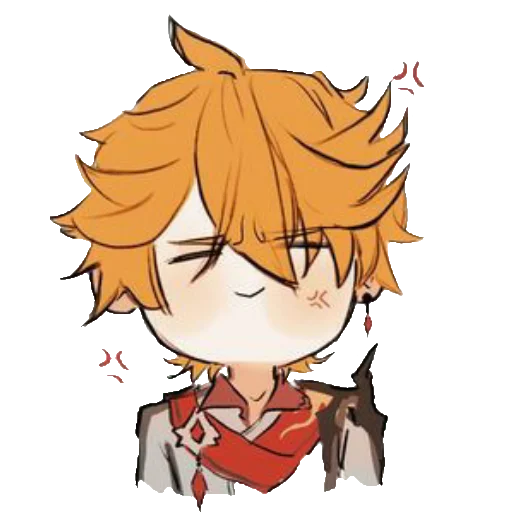 😤 Стикер «Chibi Tartaglia» для Telegram