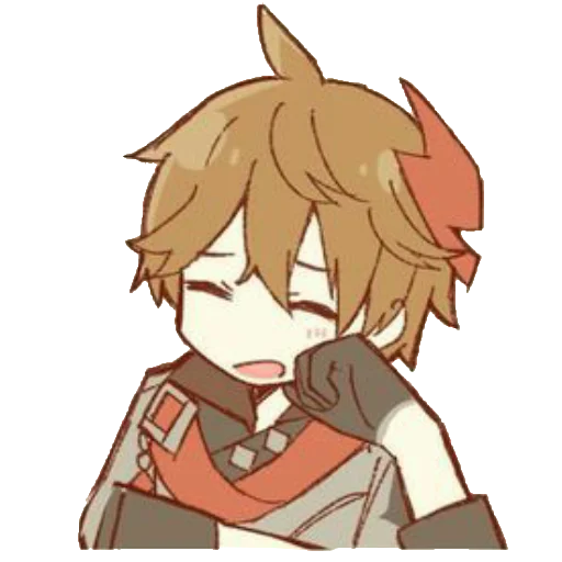 ☺️ Стикер «Chibi Tartaglia» для Telegram