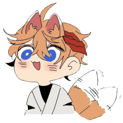 🥺 Стикер «Chibi Tartaglia» для Telegram