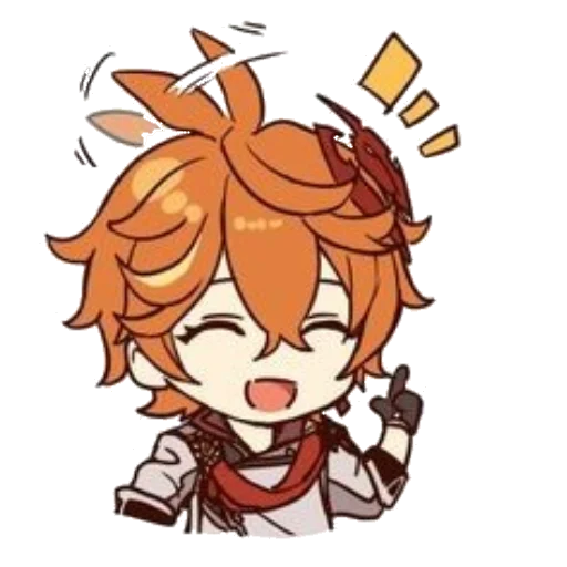😄 Стикер «Chibi Tartaglia» для Telegram