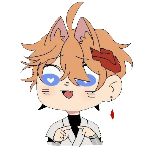 😣 Стикер «Chibi Tartaglia» для Telegram