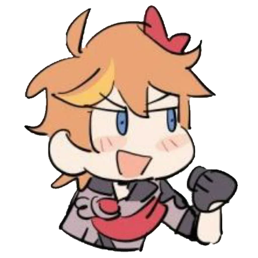 😊 Стикер «Chibi Tartaglia» для Telegram
