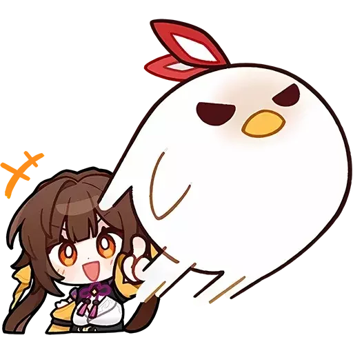 😃 Стикер «Chibies2» для Telegram