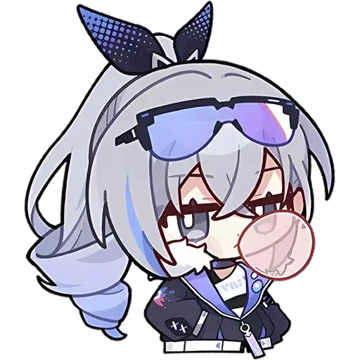 😒 Стикер «Chibies2» для Telegram